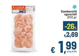 Qui Discount AraDeA Gamberetti sgusciati offerta