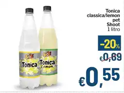 Qui Discount Tonica classica/lemon pet Shoot offerta