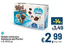 Qui Discount Gelato minicono Gelateria dei Portici offerta