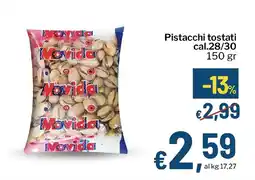 Qui Discount Pistacchi tostati cal.28/30 offerta