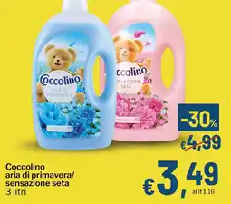 Qui Discount Coccolino aria di primavera/ sensazione seta offerta