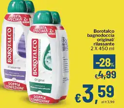 Qui Discount Borotalco bagnodoccia original/ rilassante offerta