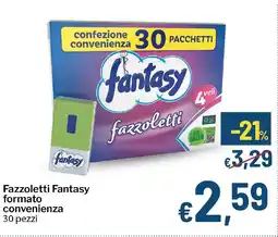 Qui Discount Fazzoletti Fantasy formato convenienza offerta
