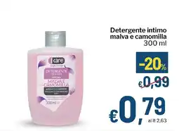 Qui Discount Detergente intimo malva e camomilla offerta