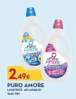 Proshop Puro amore lavatrice 45 lavaggi vari tipi offerta