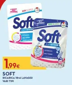 Proshop Soft ricarica 18+4 lavaggi vari tipi offerta
