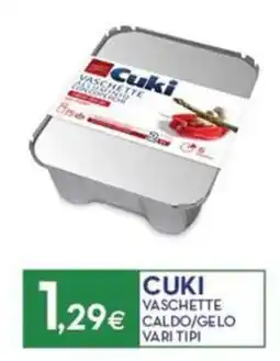 Proshop Cuki vaschette caldo/gelo vari tipi offerta