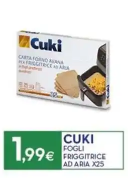 Proshop Cuki fogli friggitrice ad aria x25 offerta