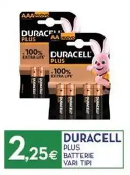 Proshop Duracell plus batterie vari tipi offerta
