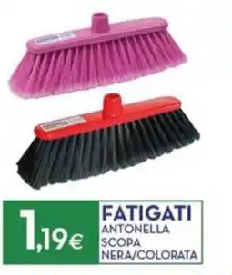Proshop Fatigati antonella scopa nera/colorata offerta