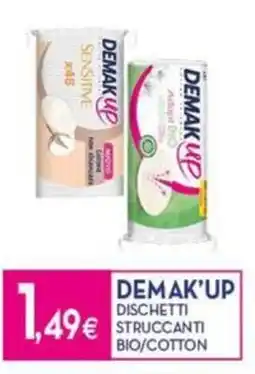 Proshop Demak'up dischetti struccanti bio/cotton offerta