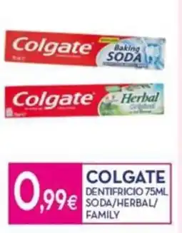 Proshop Colgate dentifricio soda/herbal/ family offerta