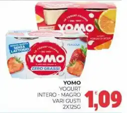 Eté Yomo yogurt intero-magro vari gusti offerta