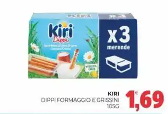 Eté Kiri dippi formaggio e grissini offerta