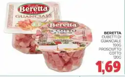 Eté Beretta cubetti di guanciale prosciutto cotto offerta