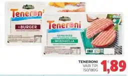 Eté Teneroni vari tipi offerta