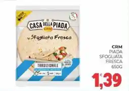 Eté Crm piada sfogliata fresca offerta
