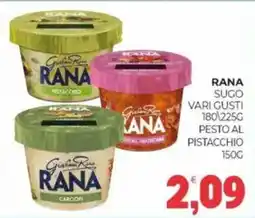 Eté Rana sugo vari gusti pesto al pistacchio offerta