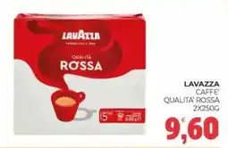 Eté Lavazza caffe' qualita' rossa offerta