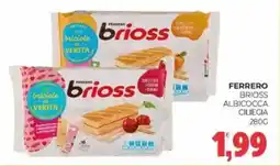 Eté Ferrero brioss albicocca ciliegia offerta