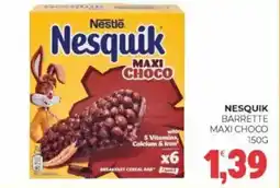 Eté Nesquik barrette maxi choco offerta