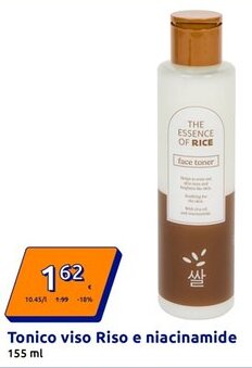 Action Tonico viso Riso e niacinamide offerta