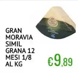 Sugros Gran moravia simil grana 12 mesi 1/8 offerta