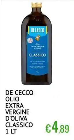 Sugros De cecco olio extra vergine d'oliva classico offerta