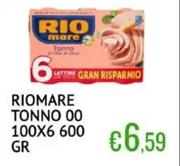 Sugros Riomare tonno 00 100x6 offerta