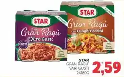 Eté Star gran ragu' vari gusti offerta
