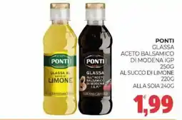 Eté Ponti glassa aceto balsamico di modena igp offerta