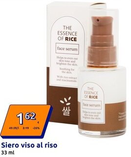 Action Siero viso al riso offerta