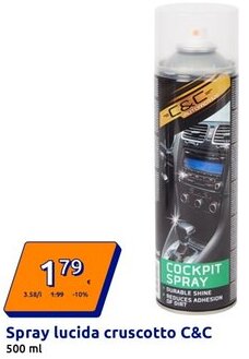 Action Spray lucida cruscotto C&C offerta