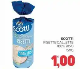 Eté Scotti risette gallette 100% riso offerta