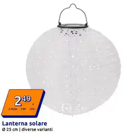 Action Lanterna solare offerta