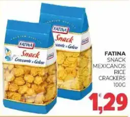 Eté Fatina snack mexicanos rice crackers offerta