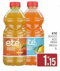 Eté Eté succo ace pera pesca offerta