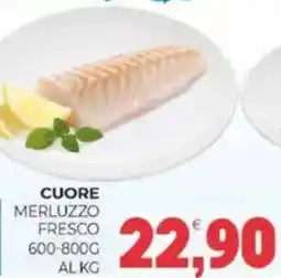 Eté Cuore merluzzo fresco offerta