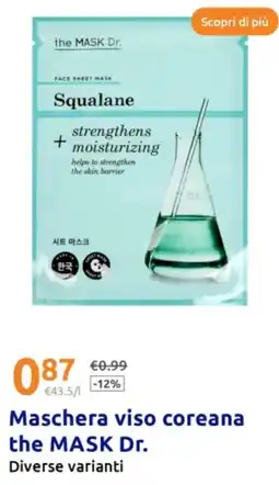 Action Maschera viso coreana the MASK Dr. offerta