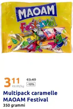 Action Multipack caramelle MAOAM Festival offerta