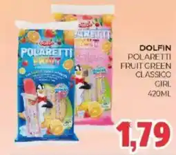 Eté Dolfin polaretti fruit green classico girl offerta