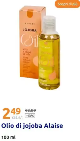 Action Olio di jojoba Alaise offerta