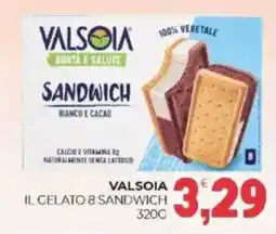 Eté Valsoia il gelato 8 sandwich offerta