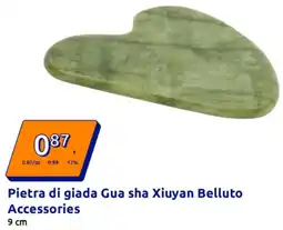 Action Pietra di giada Gua sha Xiuyan Belluto Accessories offerta