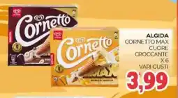 Eté Algida cornetto max cuore croccante x6 vari gusti offerta