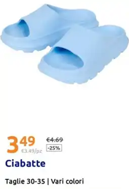Action Ciabatte offerta