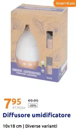 Action Diffusore umidificatore offerta