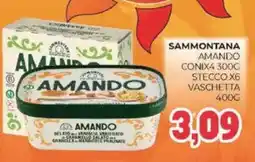 Eté Sammontana amando conix4 stecco x6 vaschetta offerta