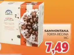 Eté Sammontana torta regina offerta