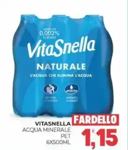 Eté Vitasnella acqua minerale pet offerta